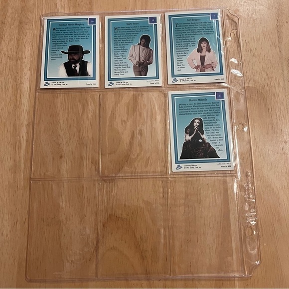 Vintage 1992 CMA Country Gold Sterling Trading Cards. - Picture 10 of 12